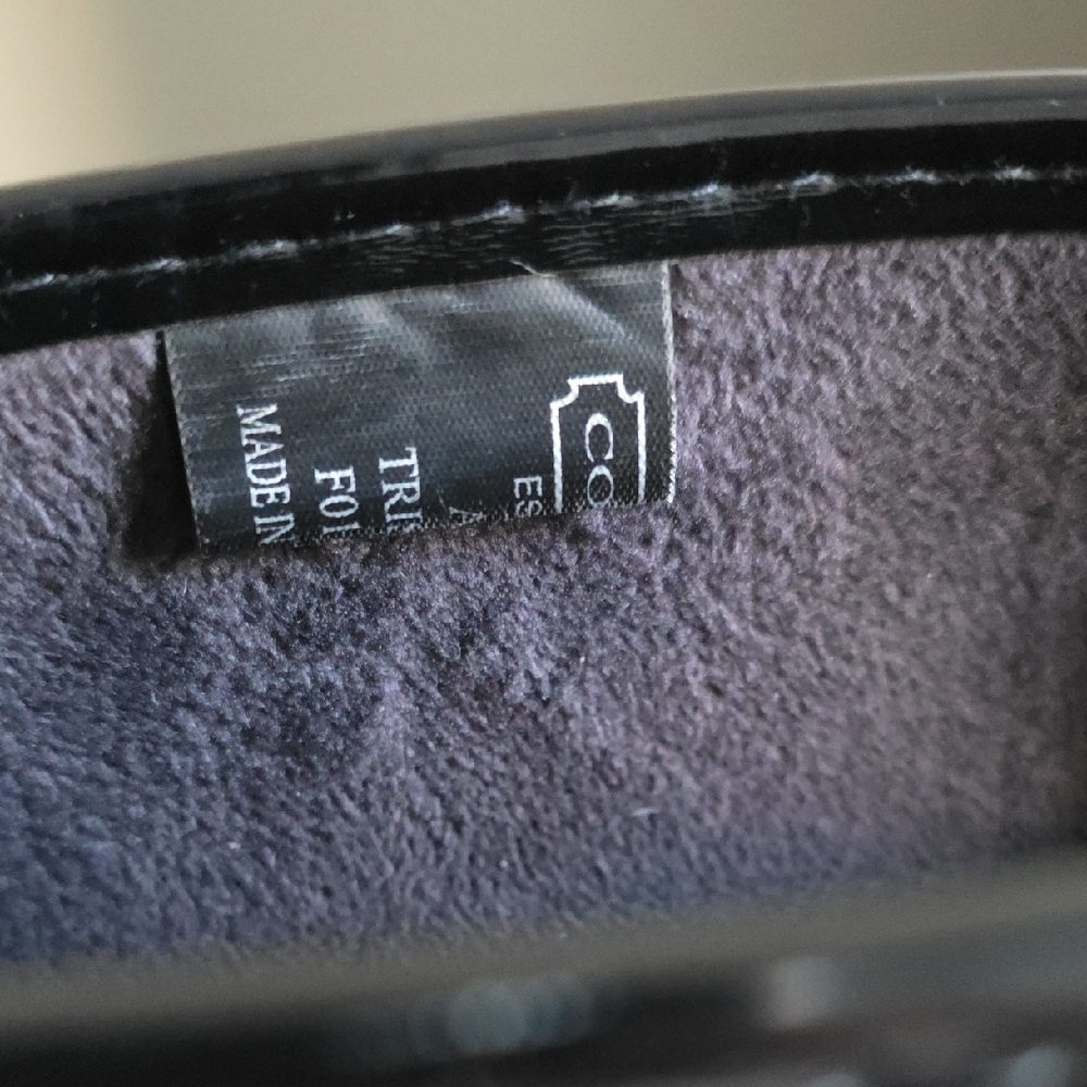 COACH | Tristee Lace-up Women's Black Rain Boots Size 7 - Picture 7 of 7